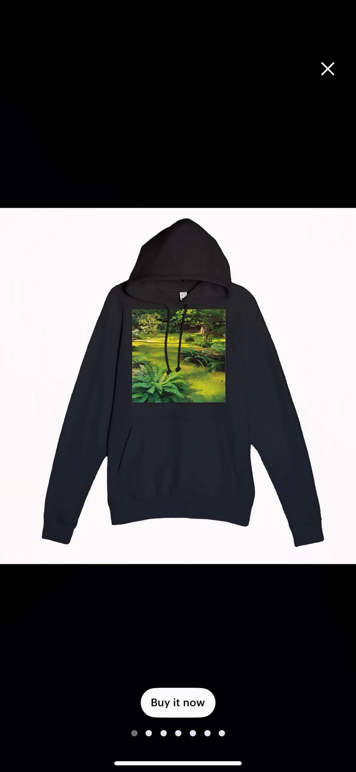 Forest Moss Green Hoodie Cozy Pullover