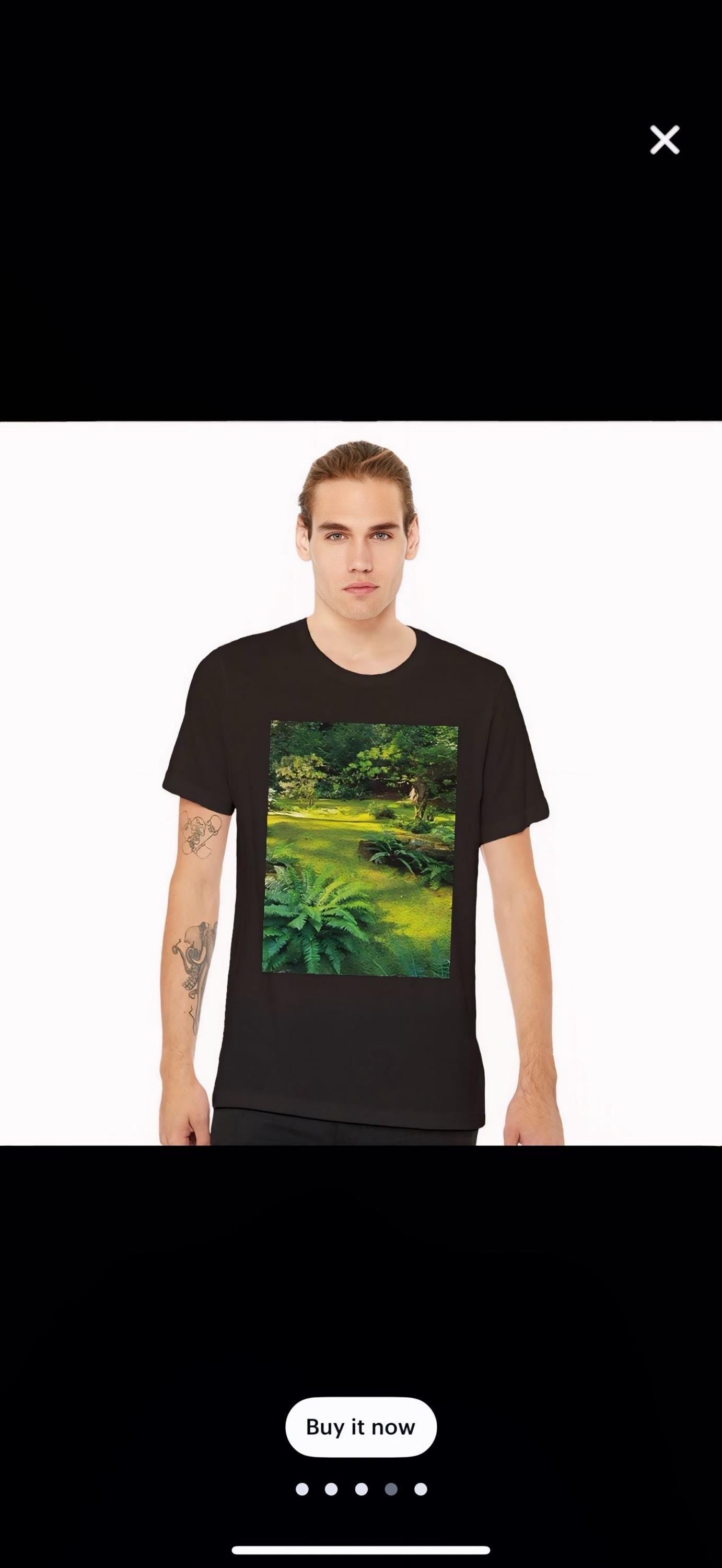 Green Forest Moss Shirt Stylish Unisex Tee