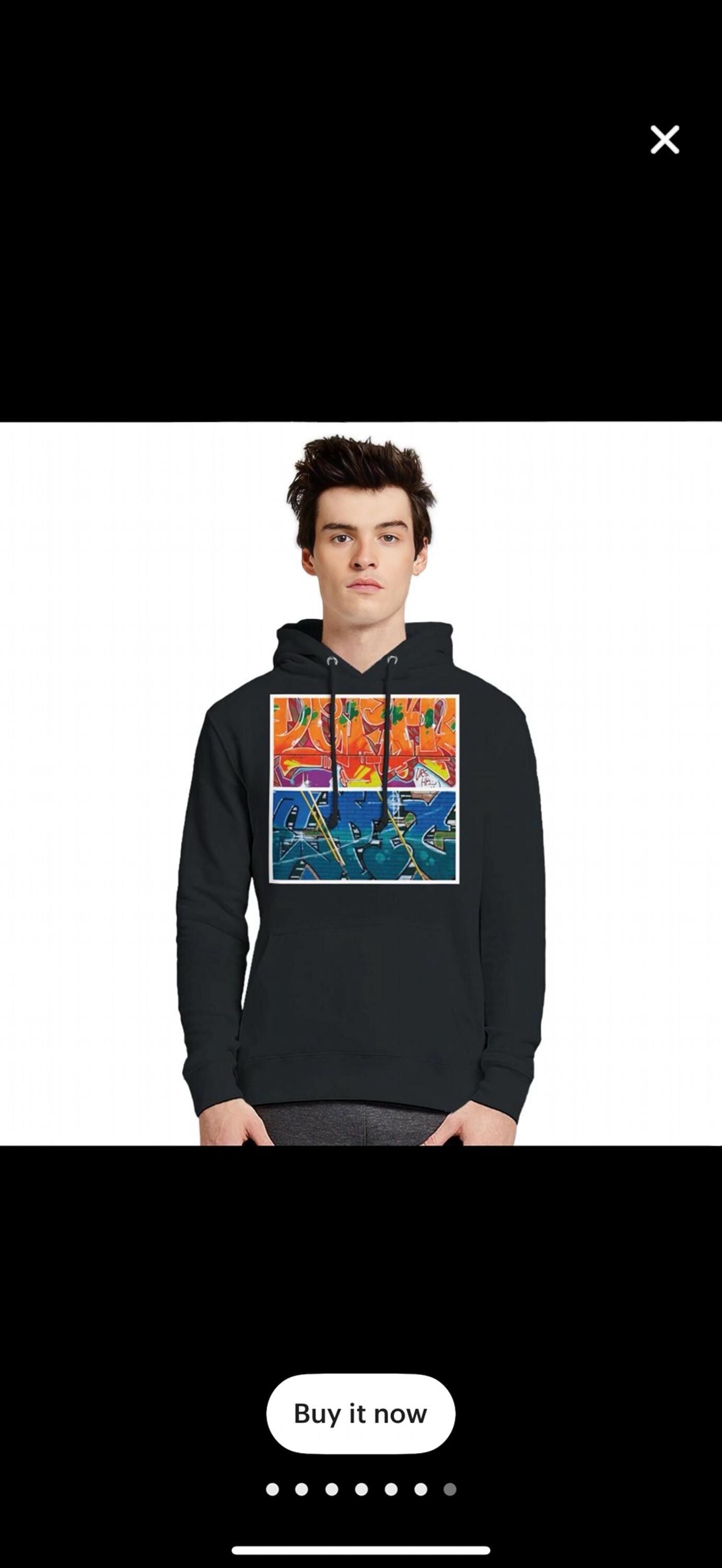 Vivid Graffiti Art Hoodie Streetwear Perfect Gift