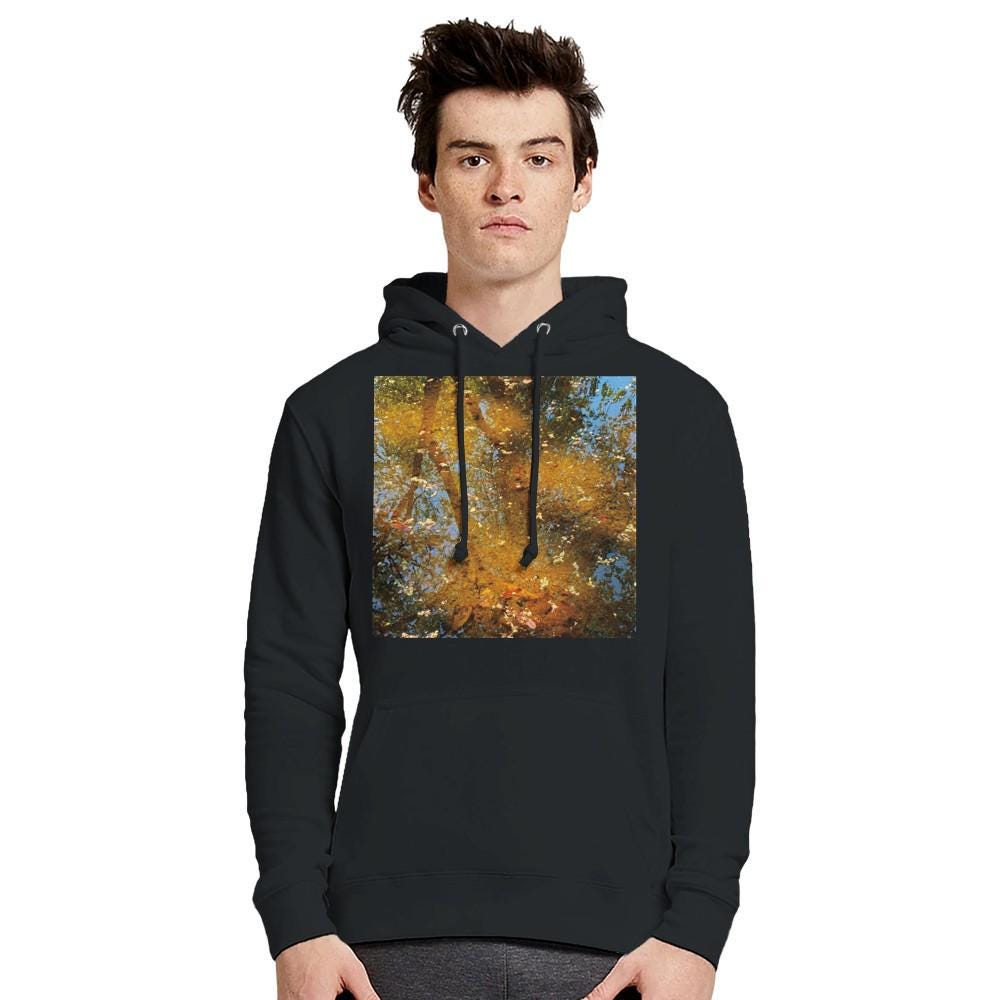 Clear Pond Hoodie Cozy Mid Weight Pullover Perfect Year Round Gift