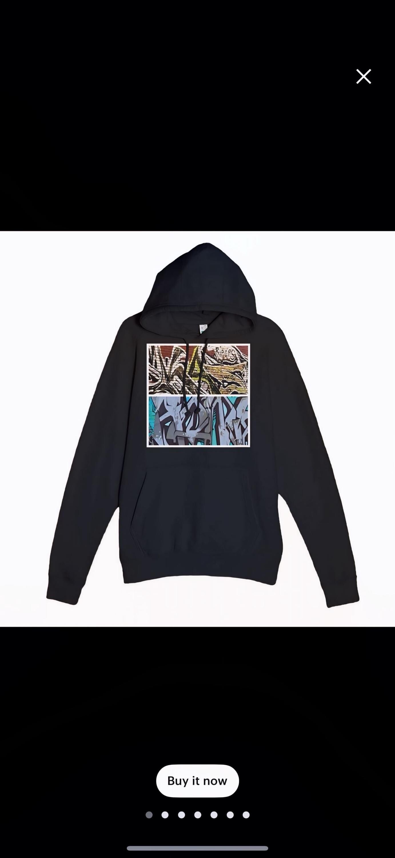 Graffiti Art Wall Hoodie Urban Streetwear Cool Art Gift