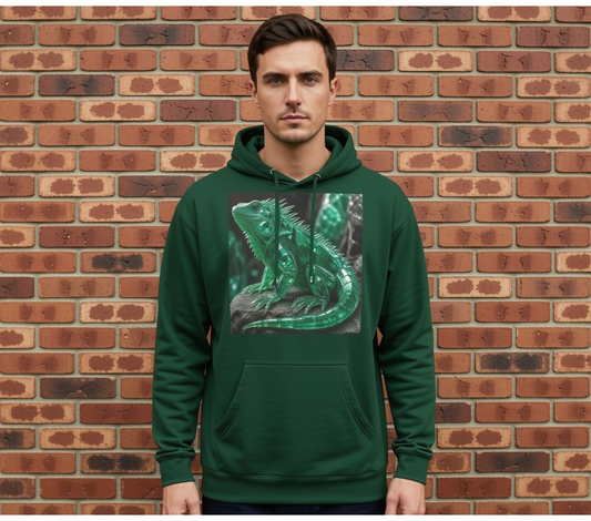 Emerald Iguana Hoodie