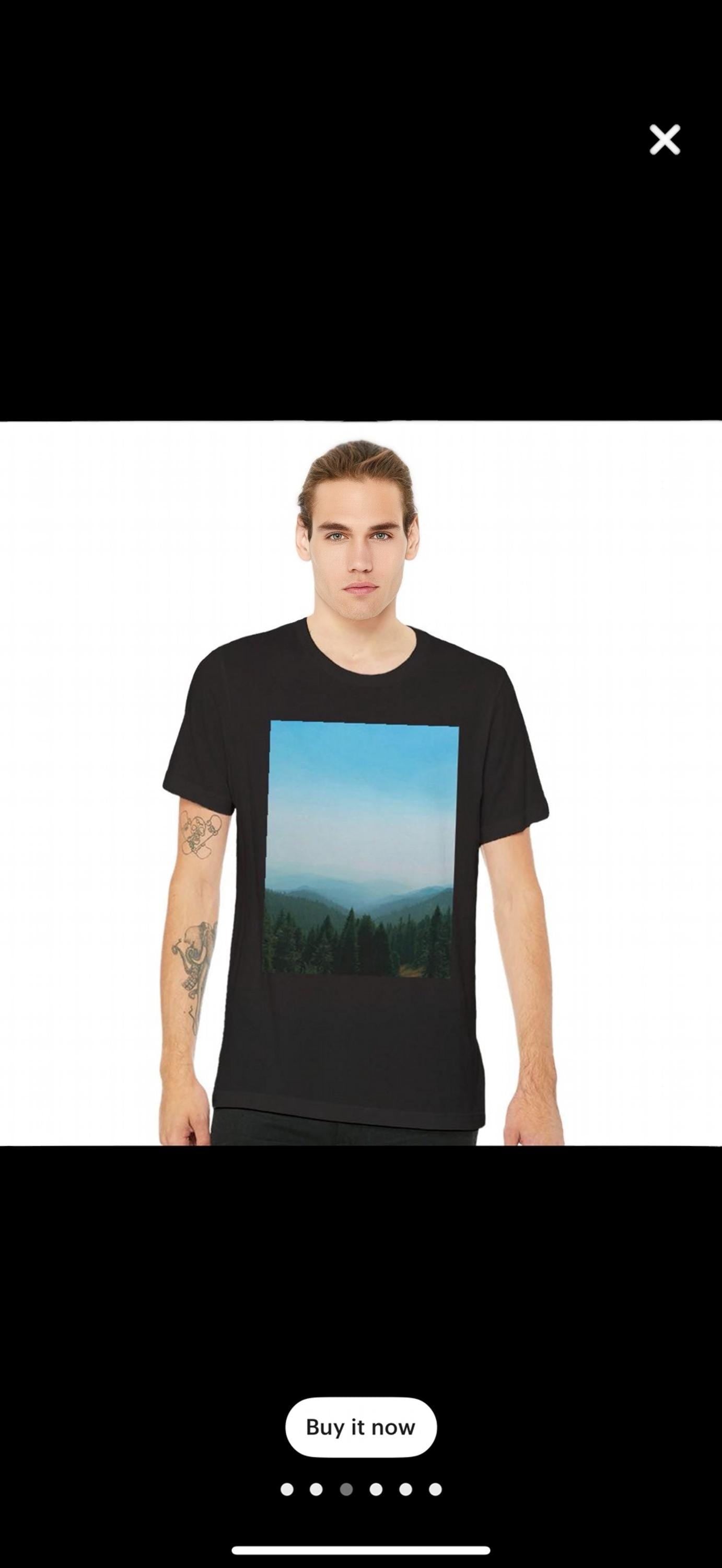 Smokey Mountains Shirt Soft Eco Friendly Cotton Tee Perfect Gift