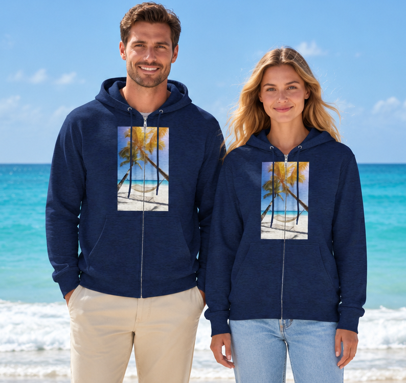 Paradise Hoodie Zip
