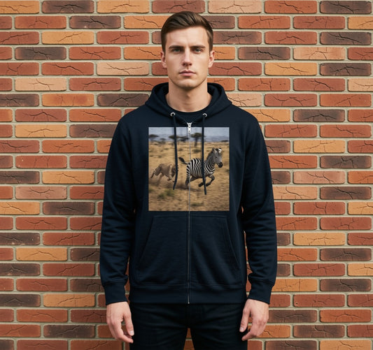 Cheetah Chase Hoodie Zip