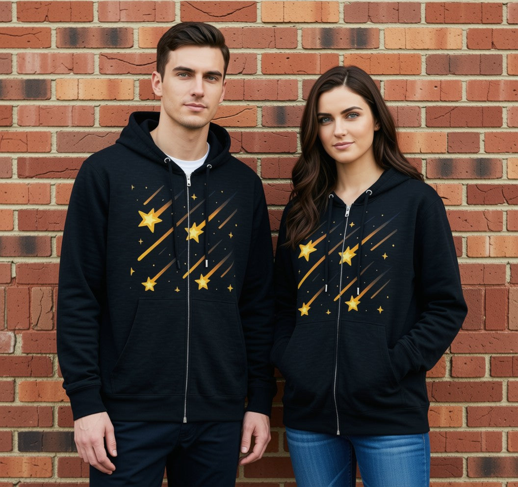 Stars Hoodie Zip