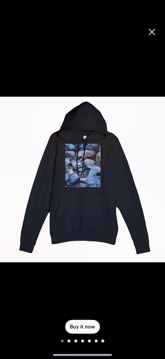 Rocky River Hoodie Mid Weight Cozy Durable Perfect Gift