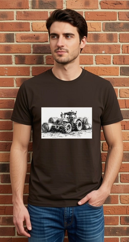 American Farmer Shirt Monochrome