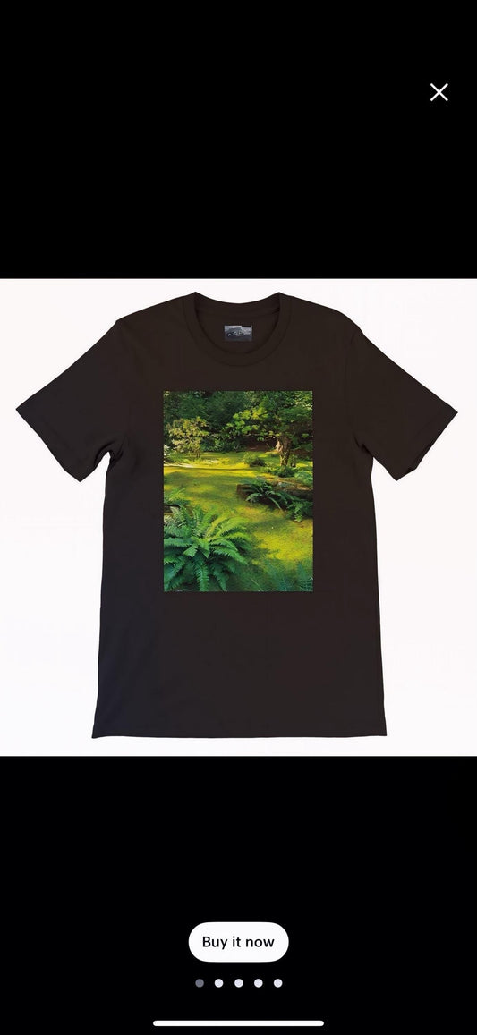 Green Forest Moss Shirt Stylish Unisex Tee