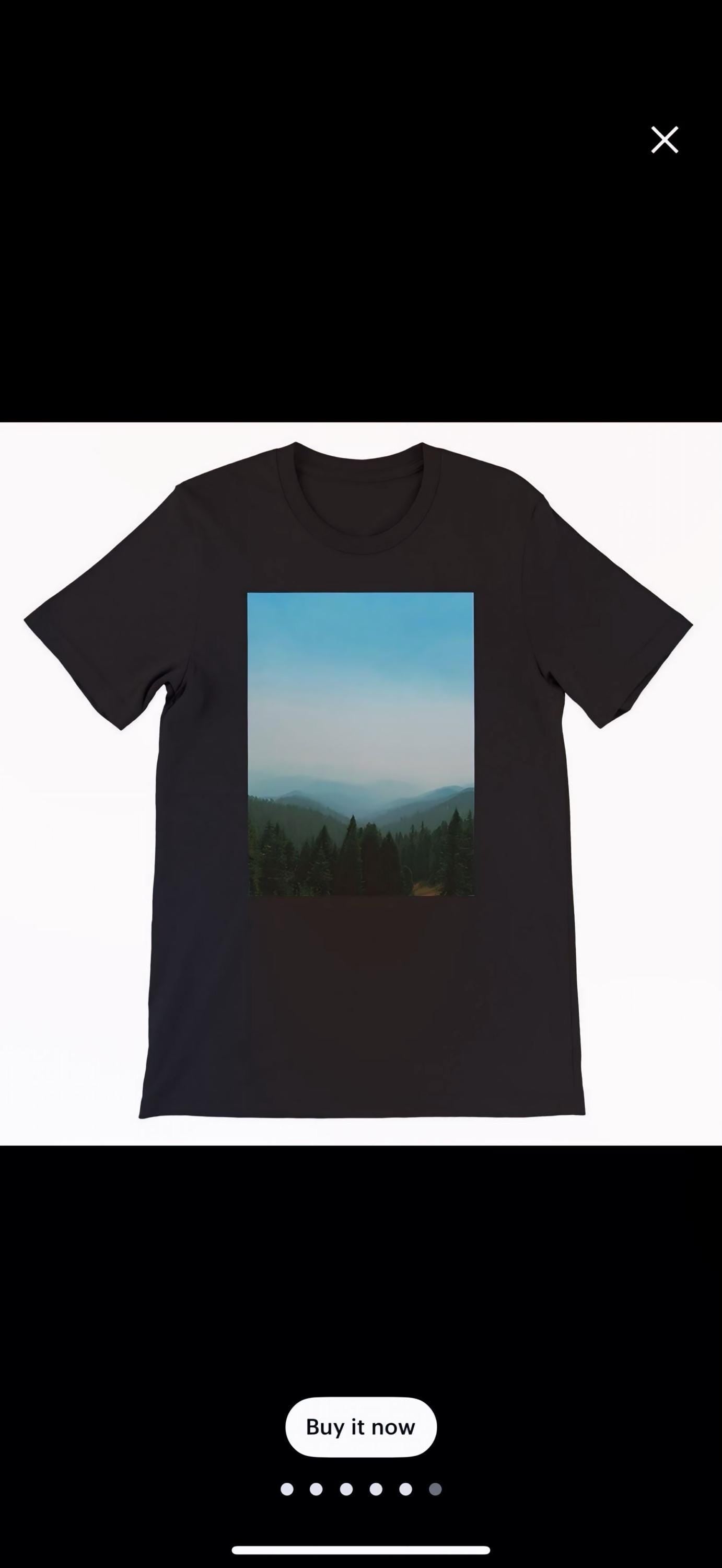 Smokey Mountains Shirt Soft Eco Friendly Cotton Tee Perfect Gift