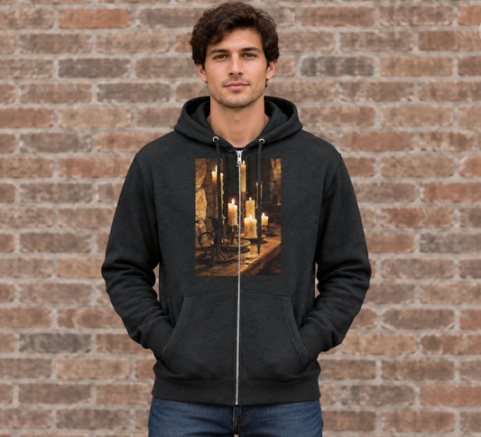 Candles Hoodie Zip