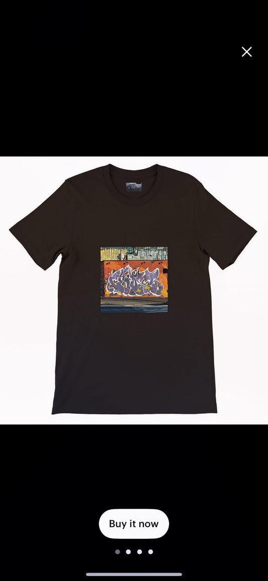 Vivid Graffiti Wall Art Shirt Unique Style Perfect Gift