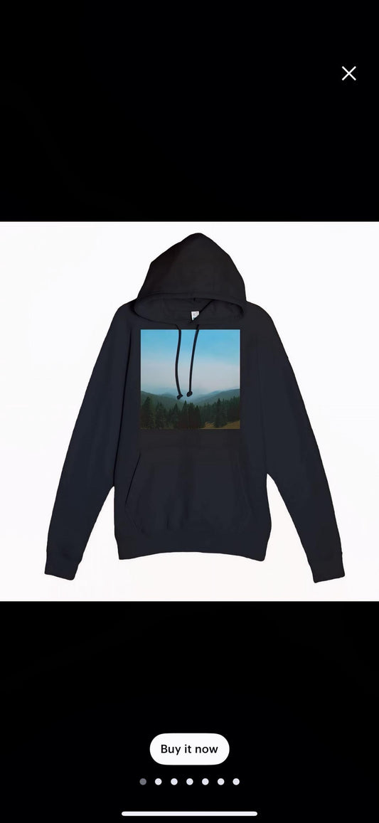 Smoky Mountains Hoodie Cozy Pullover Perfect Gift for Outdoor