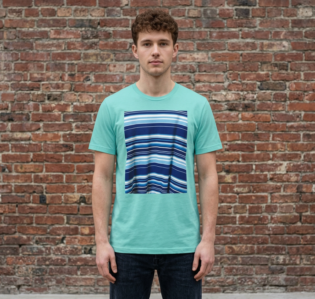 Blue Peppermint Shirt