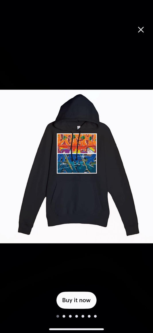 Vivid Graffiti Art Hoodie Streetwear Perfect Gift