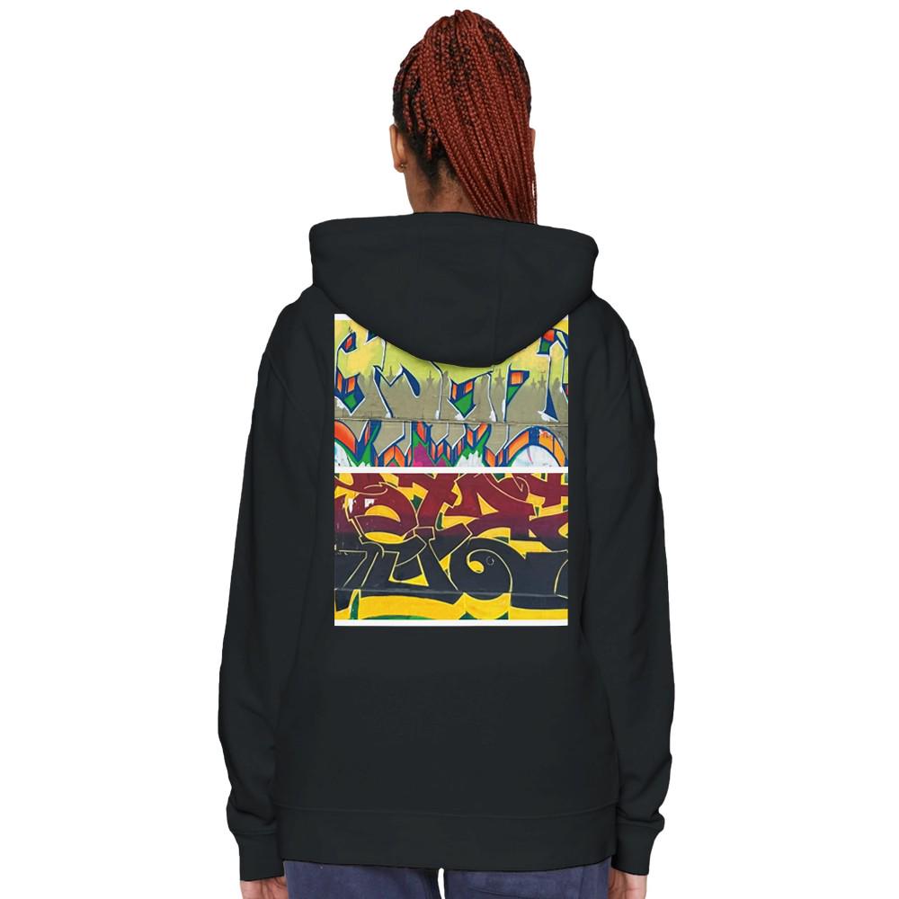 Graffiti Art Hoodie Street Style Pullover