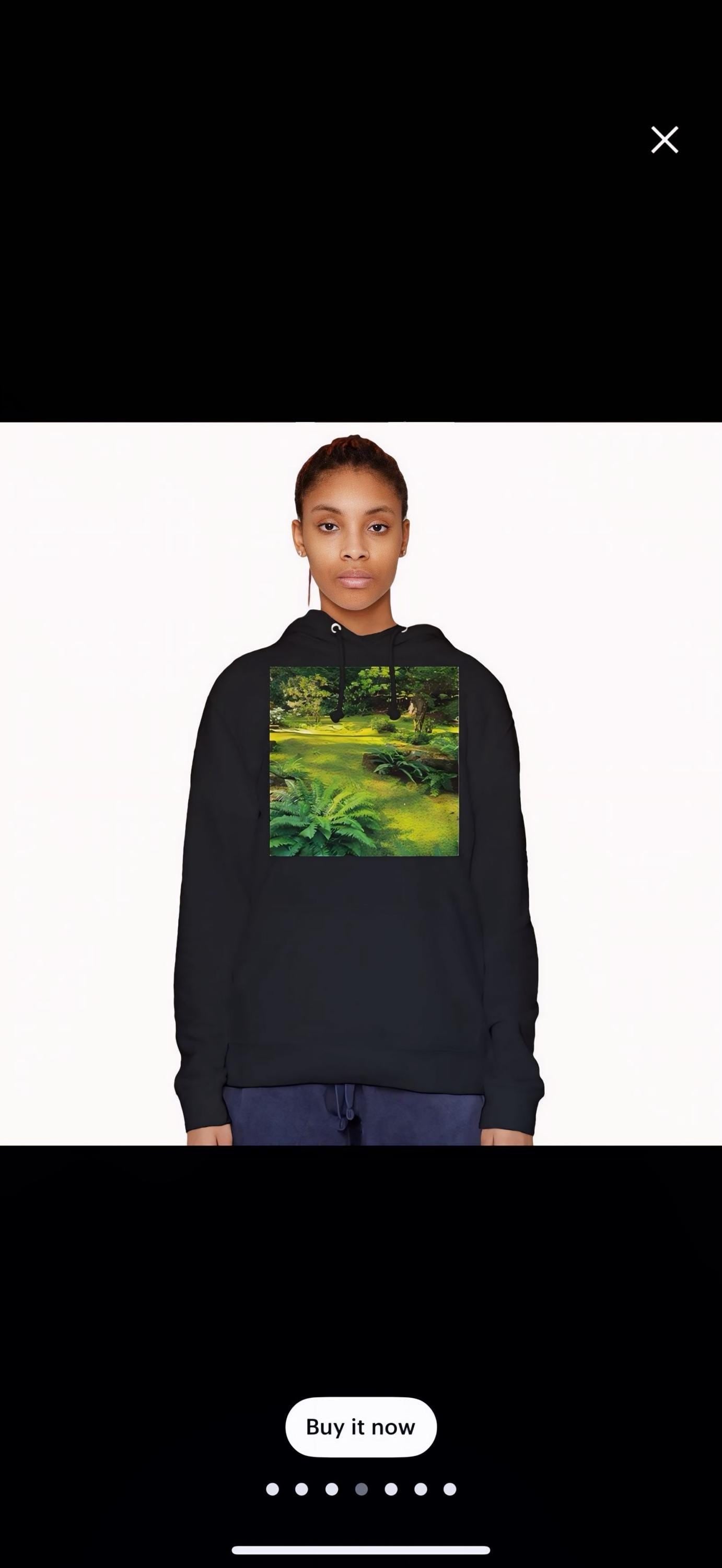 Forest Moss Green Hoodie Cozy Pullover