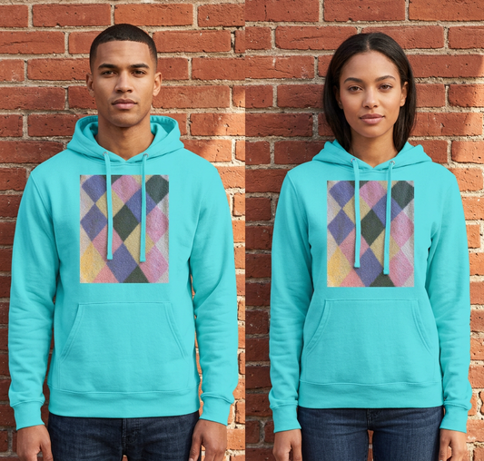 Argyle Pastel Hoodie