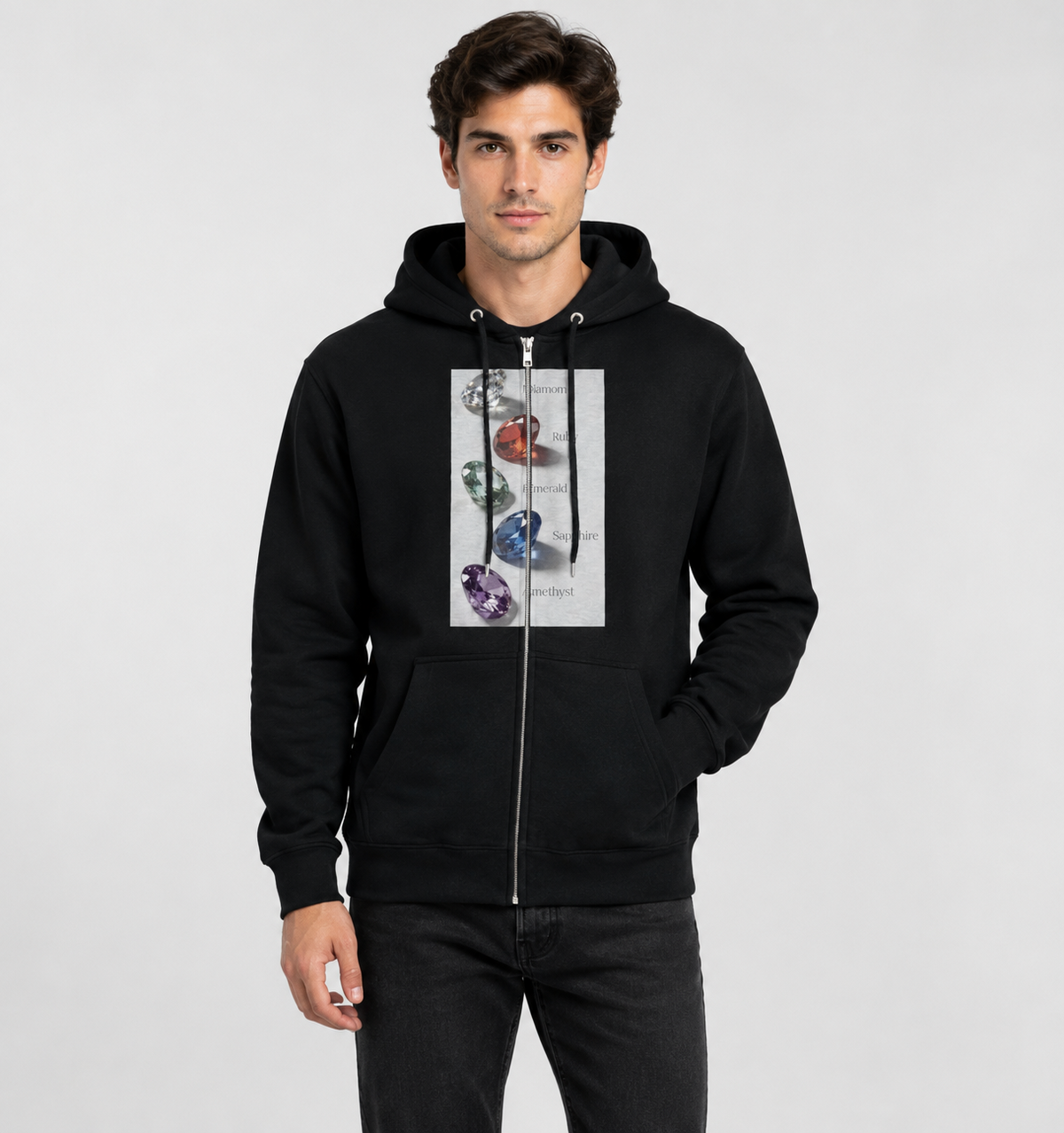 Gems Hoodie Zip