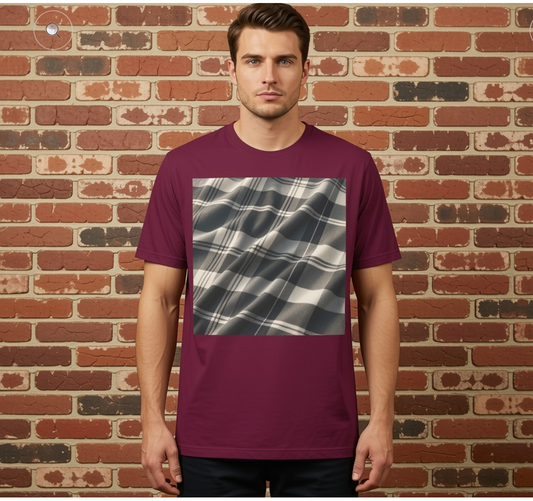 Monochrome Plaid Shirt