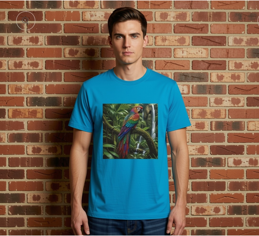 Jeweled Parrot Shirt
