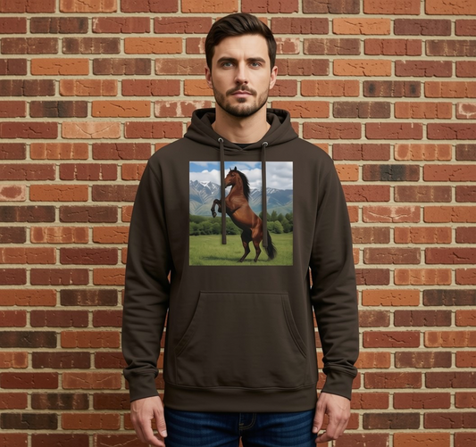 Wild Mustang Horse Hoodie