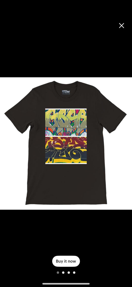 Vibrant Graffiti Art Shirt Eco Friendly Style PNW 1