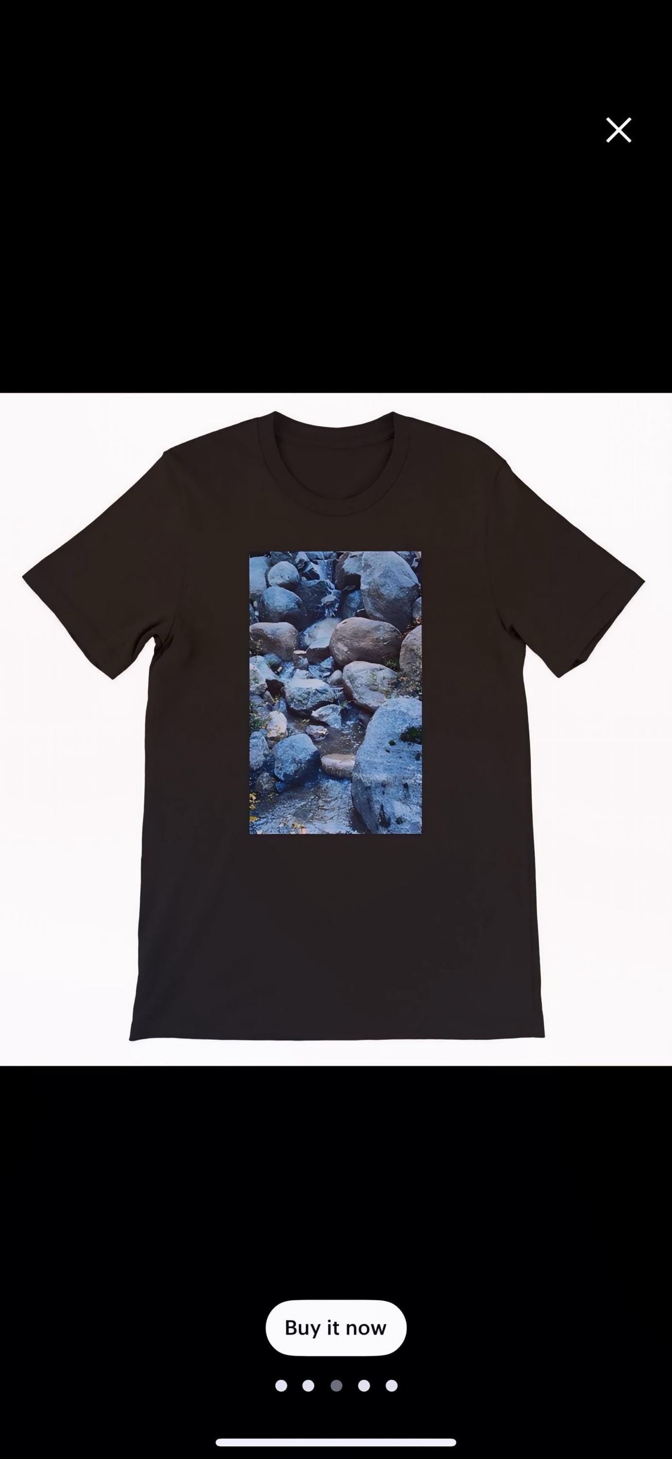 Rocky River T Shirt Soft Eco Friendly Unisex Perfect Gift